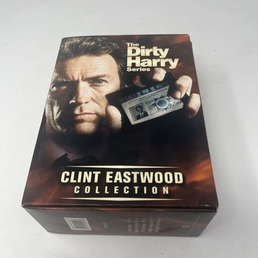 The Dirty Harry Series (DVD, 2001, 5-Disc Set, The Clint Eastwood Collection)